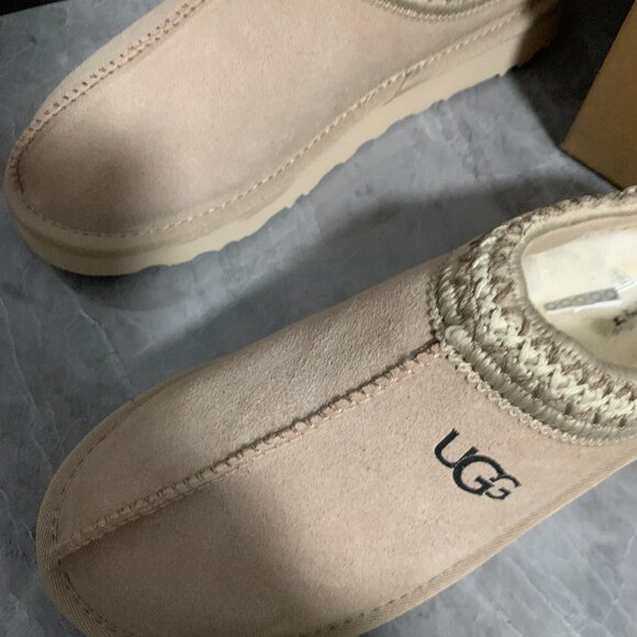 UGG Tasman Slippers Mustard Seed Womens - Picture 4 of 5